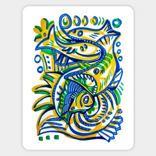 FISH Sticker